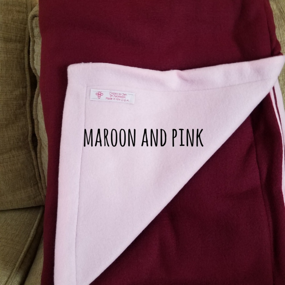 Twin fleece blanket
